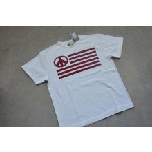 他の写真1: COLIMBO ノーウォークコットンプリントTシャツ「PEACE FLAG」柄
