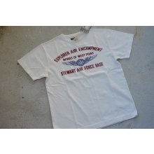 他の写真1: COLIMBO ノーウォークコットンプリントTシャツ「AIR FORCE WING EMBLEM」柄