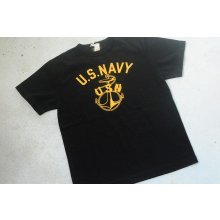 他の写真1: COLIMBO ノーウォークコットンプリントTシャツ「NAVAL ANCHOR」柄