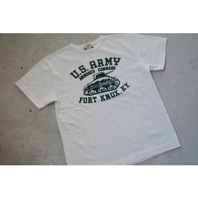 画像1: COLIMBO ノーウォークコットンプリントTシャツ「TANK COMMAND」柄