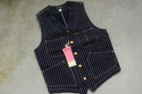 COLIMBO スイッチヤード ウォバッシュベスト「Switchyard Vest Wabash 」柄