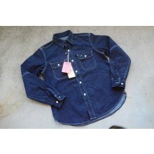 他の写真1: Colimbo ヒルヘッド10oz Denimワーク シャツ「Hillhead Work Shirt」