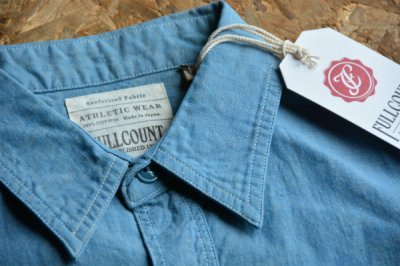 画像2: フルカウント限定枚数シャンブレー半袖シャツ「Chambray Shirt Half Sleeve」