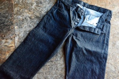 画像1: 再入荷！フルカウント2022AW 人気の14.0ozブラックジーンズSlim Straight 