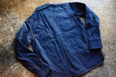 画像3: SAMURAIJEANS2022AW 飛翔10oz刀耳デニムウエスタンシャツ