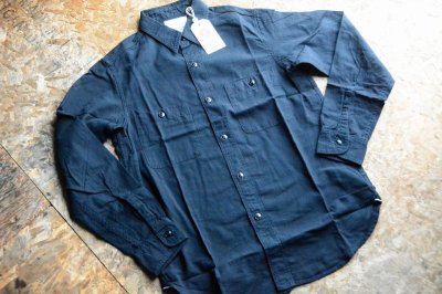 画像3: フルカウントベーシックシャンブレー長袖シャツ「BASIC CHAMBRAY SHIRTS」