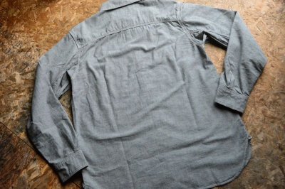 画像3: フルカウント2022春夏アルカイックシャンブレーシャツ「Archaic Chambray Shirt」
