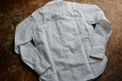 画像3: UESウエス人気のホワイトシャンブレーワークシャツ