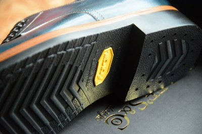 画像3: ダリーズ＆コー最高品質ブーツにインディゴレザーモデル限定インディゴレザー「Stackman.FC」