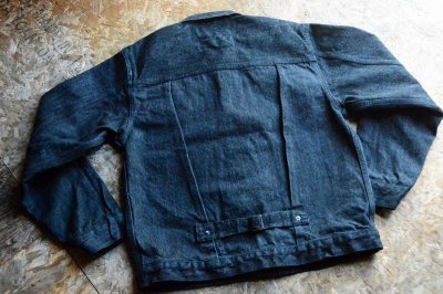 画像3: フルカウント2023AW 大人のBLACKファーストタイプジャケット「Type 1 Black Denim Jacket」