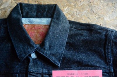 画像2: フルカウント2023AW 大人のBLACKファーストタイプジャケット「Type 1 Black Denim Jacket」