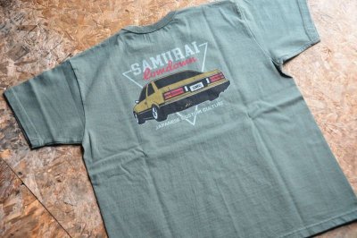 画像2: SAMURAIJEANS自動車倶楽部へヴィーウエイトＴ「トヨタ初代ソアラ」柄