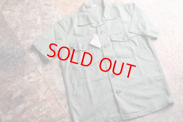 画像1: トイズマッコイミリタリーコットンサテンシャツ「Military Cotton Sateen Short Sleeve Shirt」 (1)