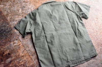 画像3: トイズマッコイミリタリーコットンサテンシャツ「Military Cotton Sateen Short Sleeve Shirt」