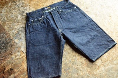 画像1: SAMURAIJEANS2022SS人気の倭シリーズ5ポケット15ozデニムショートパンツ