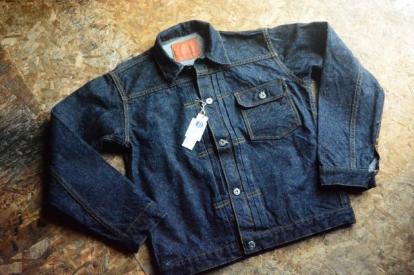 画像1: 再入荷☆SAMURAIJEANS 男気15oz刀耳ファーストタイプデニムジャケット (1)