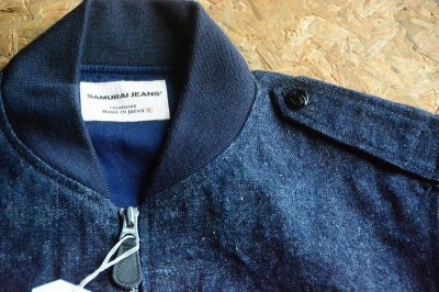 画像3: SAMURAIJEANS2022AW L-2Aタイプデニムフライトジャケット