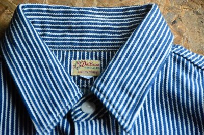 画像2: デラックスウエア2023SSデニムとネルの融合!春のヒッコリーネルシャツ「HICKORY NEL SHIRT」