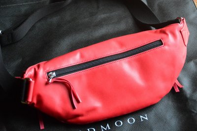 画像3: REDMOON スリムなデザインのグロスグローブレザーショルダーバッグ