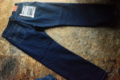 画像2: JELADOジェラード2023SS LAST RESORT white tag ワイドストレート55DENIM 「313XX」