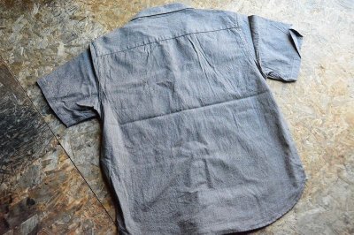 画像2: ジェラードJELADO2023SS インディゴメカニック半袖シャツ「Mechanic Shirt」