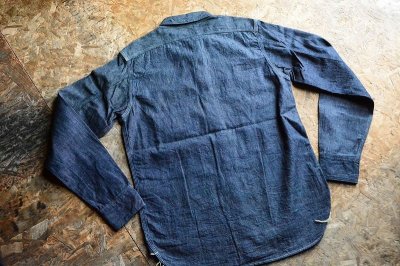 画像3: JELADOジェラード スモーカーライトオンスデニムシャツ「Smoker Shirt」