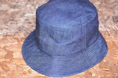 画像1: フルカウント2023SS デニム バケットハット「Denim Bucket Hat」