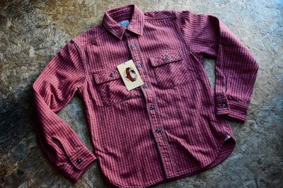 画像1: JELADOジェラード ユニオンワーカーズシャツ（ショート丈）「Unionworkers Shirt」