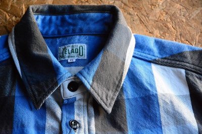 画像2: JELADOジェラード2023AW ユニオンワーカーシャツ（ショート丈）「Union Worker Shirt」