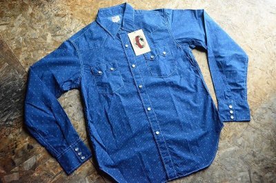 画像1: JELADOジェラード ラウンドアップウエスタンシャツ「Round up shirt」