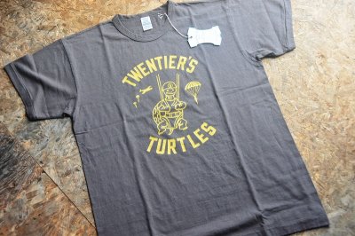 画像2: WAREHOUSEウエアハウス2024SS セコハンプリントTシャツ「TURTLES」