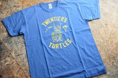 画像3: WAREHOUSEウエアハウス2024SS セコハンプリントTシャツ「TURTLES」