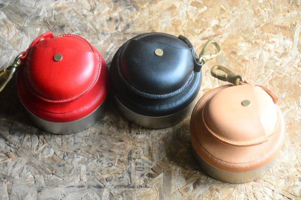 画像1: 再入荷☆ Cramp イタリアンレザー 回転式コインパース (1)