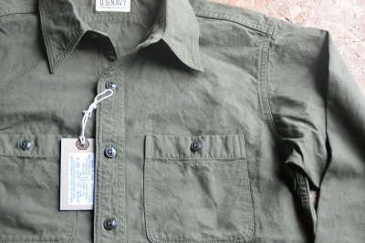 画像2: Colimbo マーシャルアイランダー クルーマンズシャツ「Utility Shirts Type-N-3」