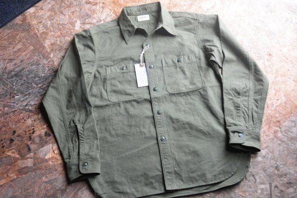 画像1: Colimbo マーシャルアイランダー クルーマンズシャツ「Utility Shirts Type-N-3」 (1)