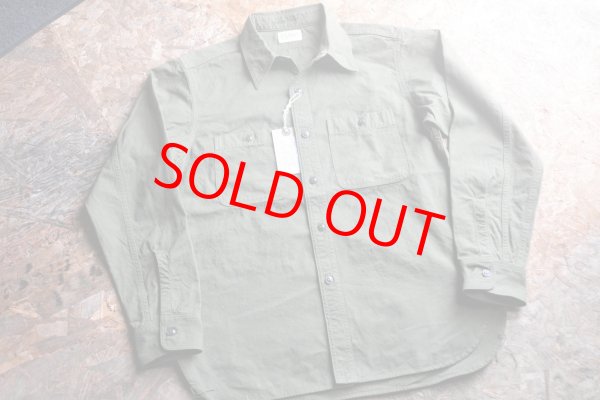 画像1: Colimbo マーシャルアイランダー クルーマンズシャツ「Utility Shirts Type-N-3」 (1)