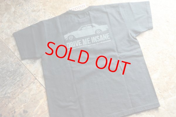 画像1: SAMURAIJEANS サムライ自動車倶楽部オリジナルへヴィーウエイトＴ「DRIVE ME INSANE」 (1)