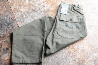 画像1: COLIMBO 50'S ArmyユーティリティーM-47トラウザーFort Knox 「Custom OLIVER」