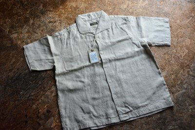 画像1: Colimbo ピードモントプレイフレンチリネンツイルシャツ「Piedmont Play Shirt」