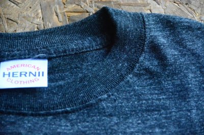 画像2: 期間限定15周年☆BLUE FIRST STAR×HERNIIヘザーグレーコラボTシャツ「キジムナー×ココペリ」柄