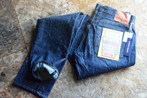 画像1: 再入荷☆SAMURAIJEANS 男気15oz刀耳セルビッチスリムテーパード (1)