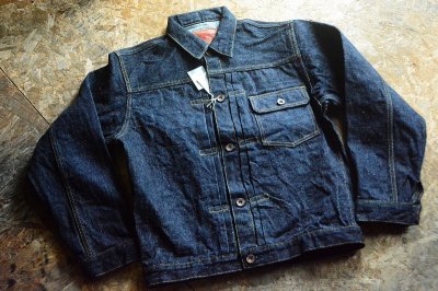 画像1: SAMURAIJEANS 「零+」ファーストタイプTバックデニムジャケット