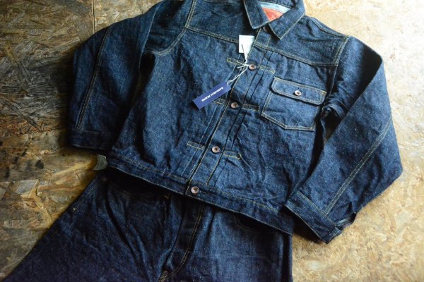画像1: SAMURAIJEANS 「零+」ファーストタイプTバックデニムジャケット (1)