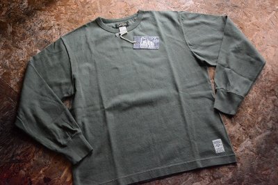 画像2: COLIMBO ラフロックロングスリーブ無地T「plain」柄