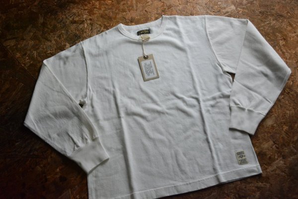 画像1: COLIMBO ラフロックロングスリーブ無地T「plain」柄 (1)