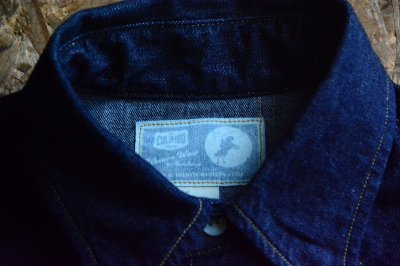画像2: Colimbo キャトルマン10ozデニムウエスタンシャツ「Cattleman Shirt」