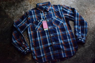 画像3: Colimbo クロゥドッグフランネルシャツ「Crow Dog Flannel Shirt 」
