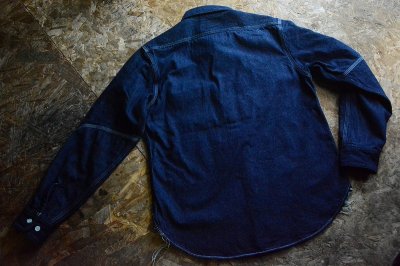 画像3: Colimbo ヒルヘッド10oz Denimワーク シャツ「Hillhead Work Shirt」