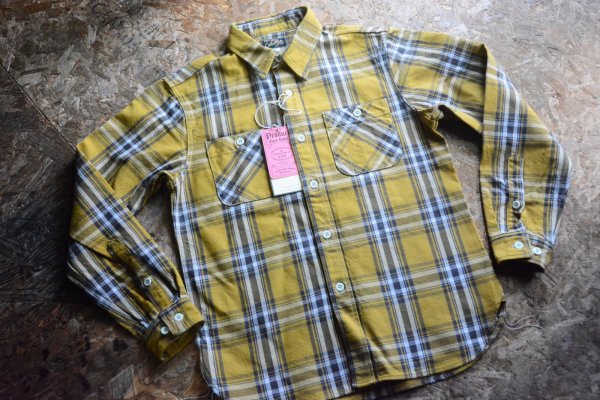 画像1: Colimbo クロゥドッグフランネルシャツ「Crow Dog Flannel Shirt 」 (1)