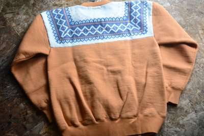 画像2: COLIMBO スノーフレークジップスウェット「Snowflake Zip Sweat 」